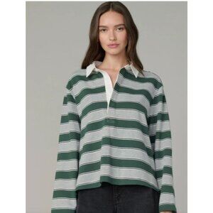 Joe's THE DYLAN OVERSIZED RUGBY SHIRT Size Small